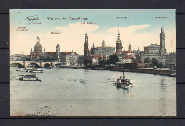 AK Dresden 1911 Elbpanorama (A10)