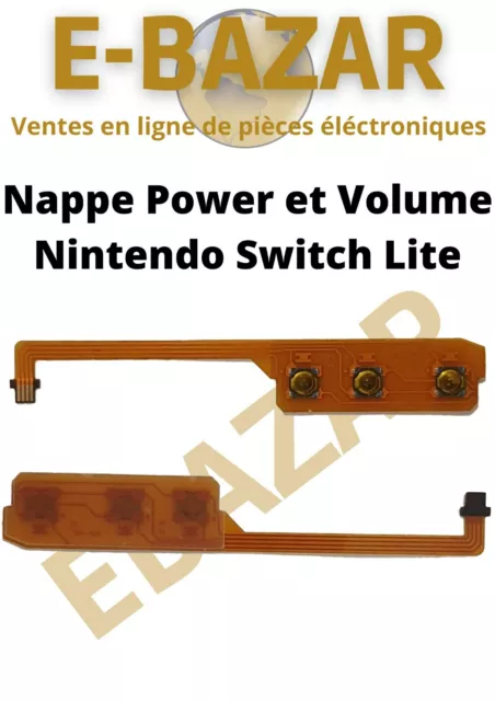 Remplacement bouton power et volume NINTENDO Switch lite
