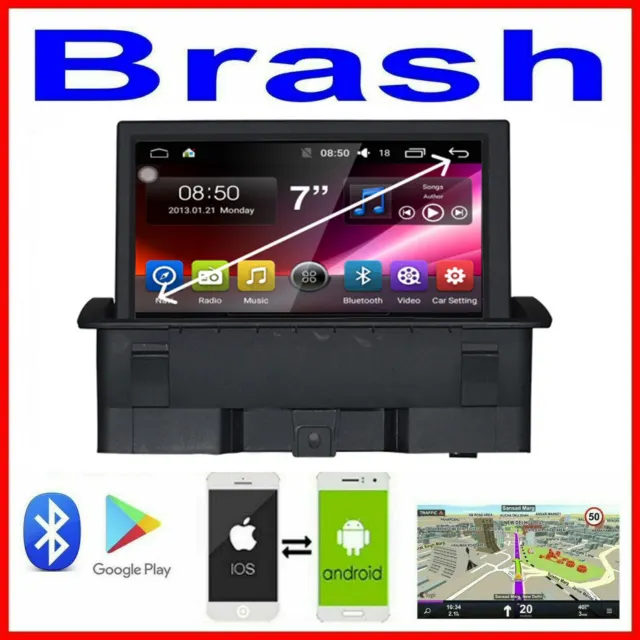 Audi A1 2011+ Gps Wireless Apple Carplay Android Auto Camera Odb Dab+ Tpms Dvr