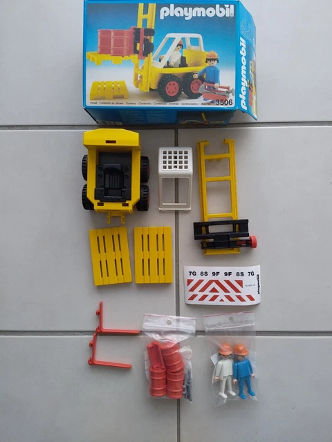 Playmobil my Life 71528 Chariot élévateur avec materiel - Playmobil