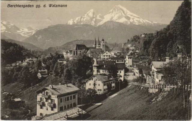 CPA AK Berchtesgaden- mit Watzmann GERMANY (1047418)