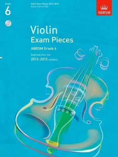 Violin Exam Pieces 2012-2015, ABRSM Grade 6, Score, Part... by ABRSM Sheet music