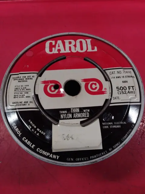 Carol Wire Spool-75010 Black