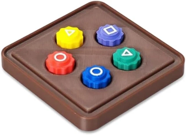 BCHKO Gonggi Spiel – Traditionelles Koreanisches Steinfangspiel, 5 Farbige Steine, Tragbares Familienspiel