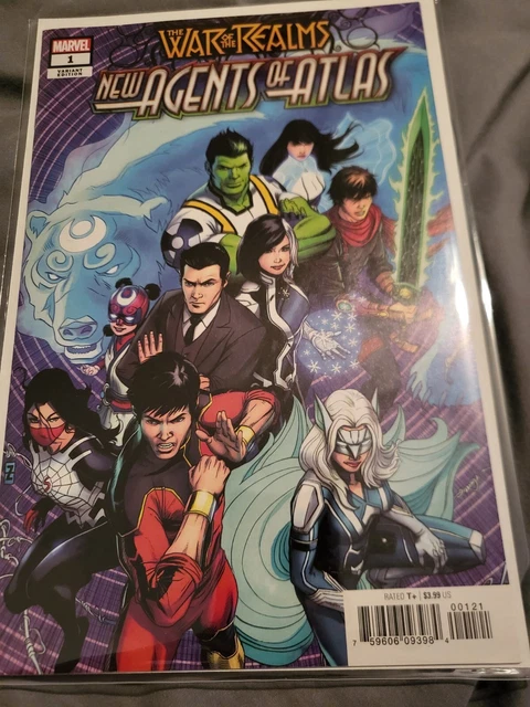 War of the Realms New Agents of Atlas #1 1:50 Zircher Variant Marvel 2019