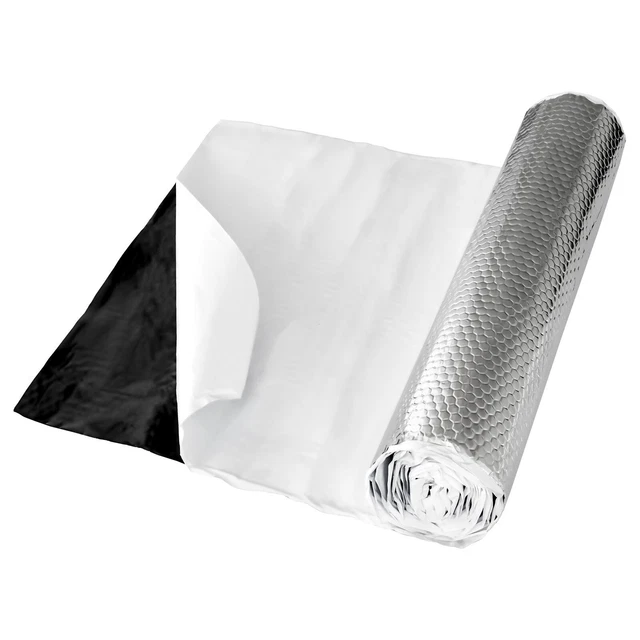 ALUBUTYL 2m² - Nastro Isolante Anti-rumore Per Auto, 50x400 Cm - Sostituto Del Bitume Fonoassorbente