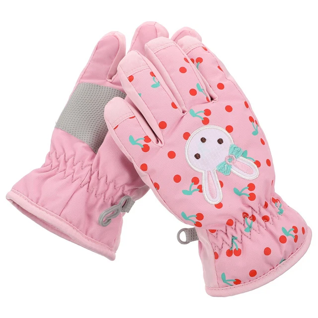 Kids Warm Glove Winter Snow Gloves Girls' Ski Gloves Kids Ski Mittens Outdoor