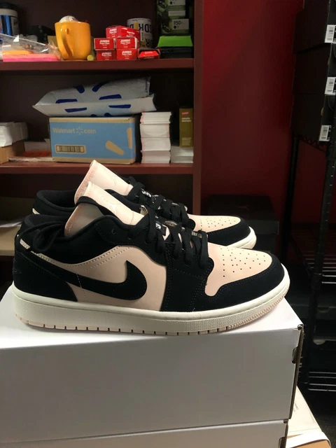 WMNS AIR JORDAN 1 Low Black Guava Ice DC0774 003 Black Black Guava
