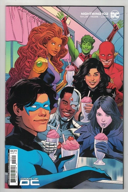 Nightwing #102 - Travis Moore Cardstock Variant Cover - Dc Comics/2023