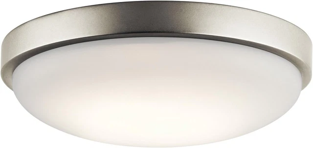 Kichler Ceiling Space 11.5" LED Commercial Flush White Acrylic Diffuser