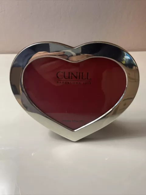 Cunill Sterling Silver Tiffany Heart 4x6 Frame