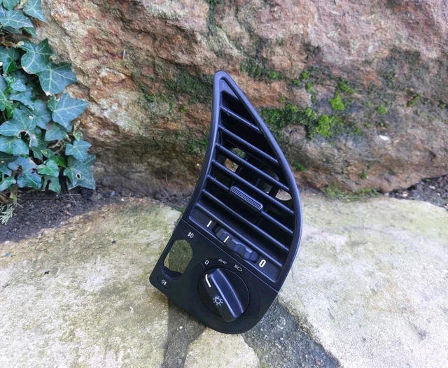 Commande Niveau Phare BMW Série 3 E36 - Réf 1393420 - Occasion Mais Fonctionnelle - Couleur Noir