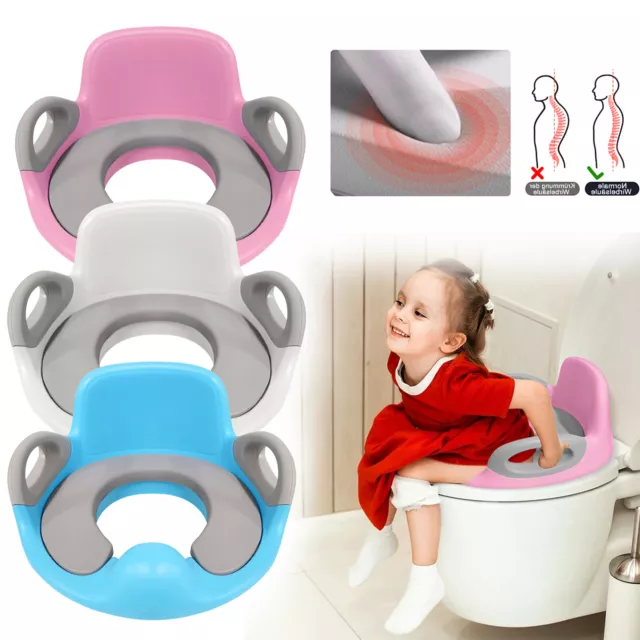 Kinder Töpfchen Toilettentrainer Toilettensitz Baby WC Klositz Kind WC-Trainer