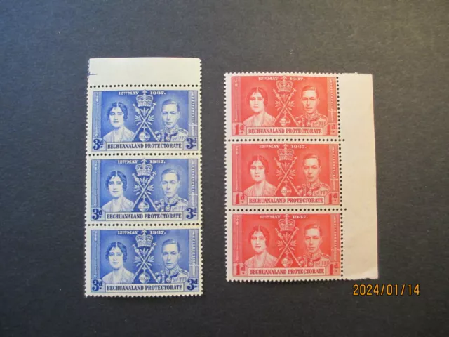 Bechuanaland Protectorate- 1937-Coronation ~ Mnh