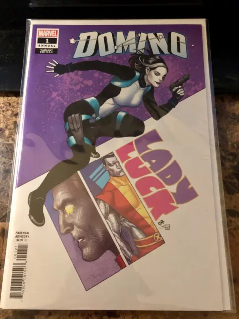 Domino Annual #1 Frank Cho Variant Edition Gail Simone Fabian Nicieza 1St Print
