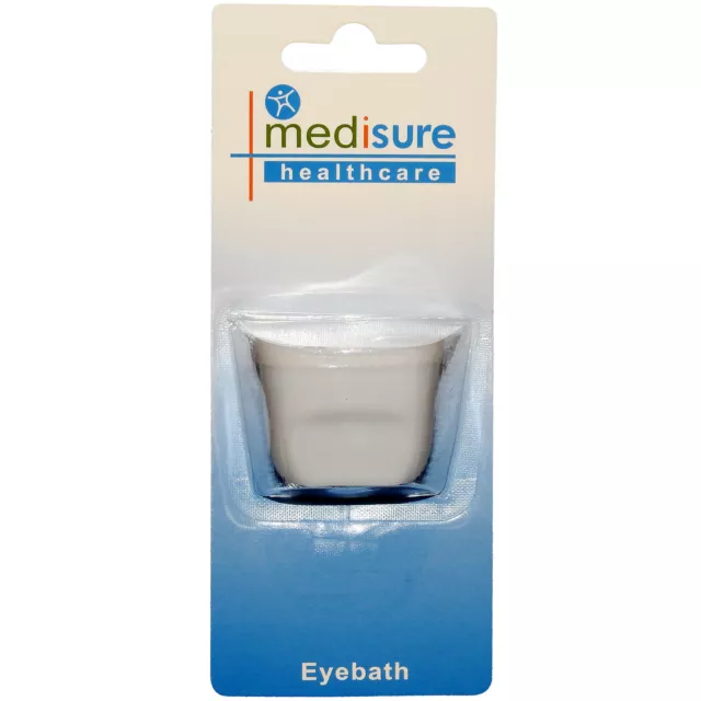 1 x Medisure Healthcare Plastic Bath Eye Wash Irritation Washing Station Cup