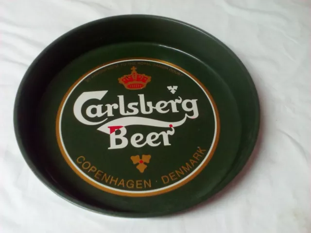 Birra Carlsberg Vassoio in metallo
