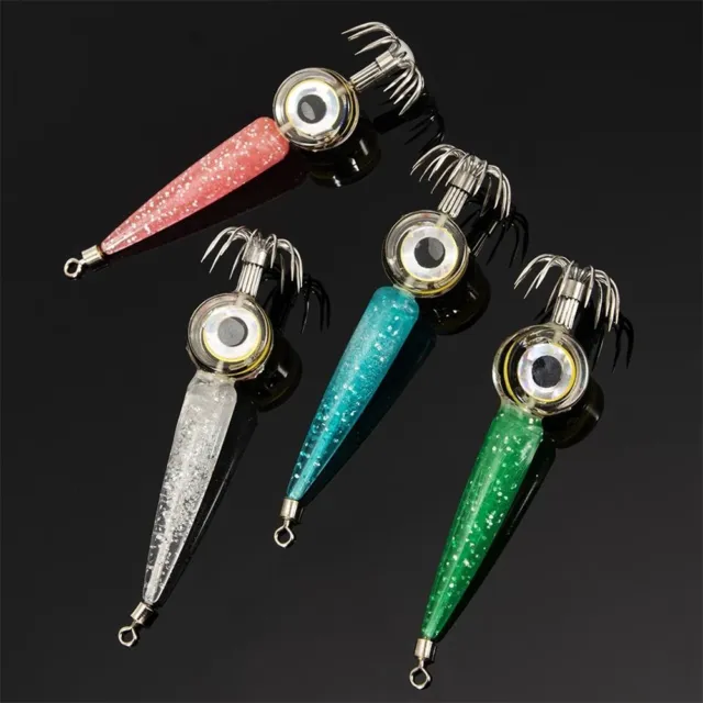 SQUID LURE LIGHT Lure Lamp With Hook Squid Hook Light Bait For Offshore  Near $27.15 - PicClick AU