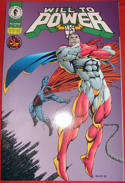 Will To Power 1-12 Dark Horse Comic Set Complete Richardson Prosser 1994 Vf/Nm