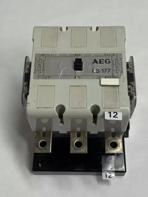 Schütz AEG LS 177 AC3:90kW/380V, AC1 Ith: 225A, Spule: 230V gebraucht