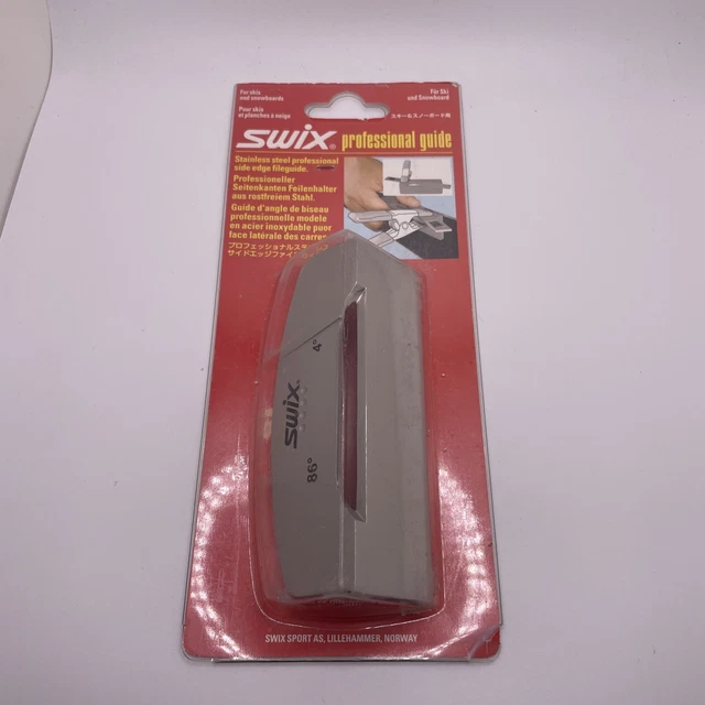Swix WC Side Edge File Guide 4 degrees TA386 | Race Ski Tuning Equipment Tools