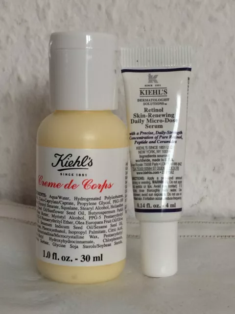 Kiehl's Körpercreme 30 ml + Daily Micro-Dose Serum 4 ml