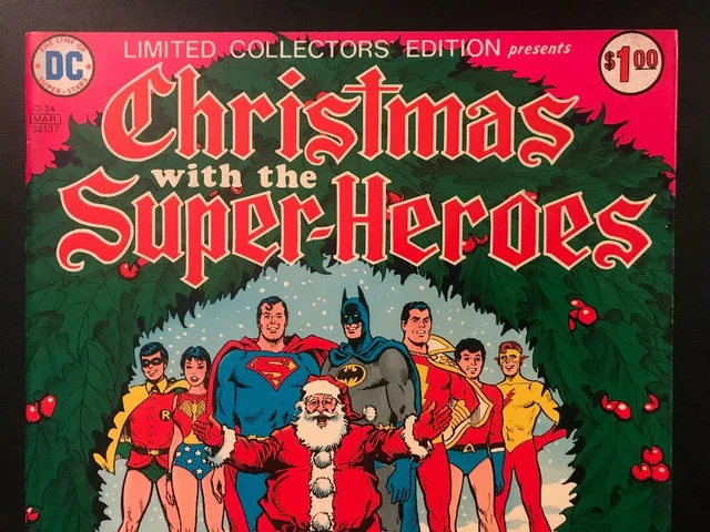 LIMITED COLLECTORS' EDITION CHRISTMAS with the SUPERHEROES 1975 BATMAN - SHAZAM 2