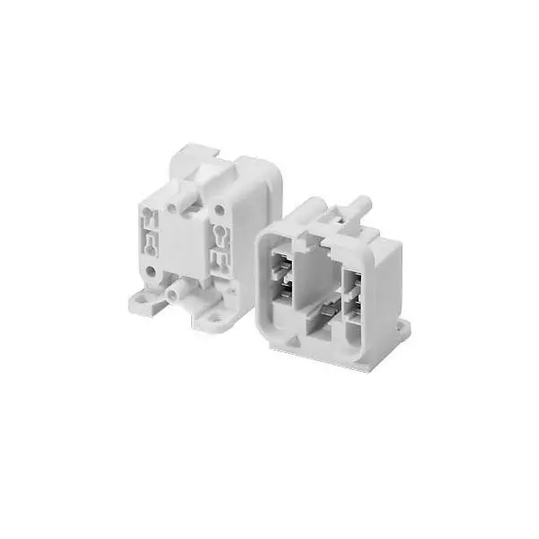 Montaggio Houben GX24q-6 527799 bianco portalampada attacco in plastica