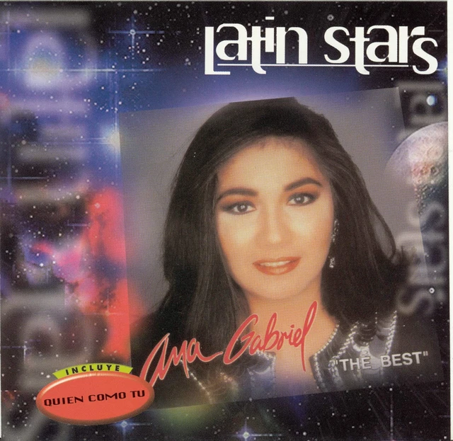【中古】 Best － Latin Stars Series AnaGabriel LATIN STARS BY Ana Gabriel (CD, 1998) B88 $15.73 - PicClick CA