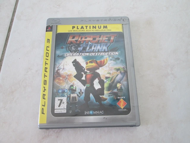 Ratchet & Clank : Opération Destruction Sur PS3 - TBE, Complet, PAL 2007