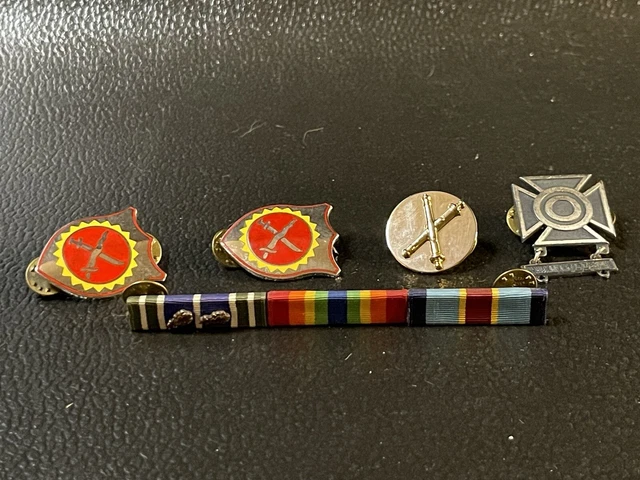 WW1 US ARMY Soldier Artillery Infantry 20’s Pins Bars Vintage Rare ...