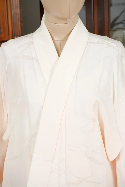 Dear Vanilla Japanese Juban Undergown Women's Kimono Inner Robe Genuine Vintage 3