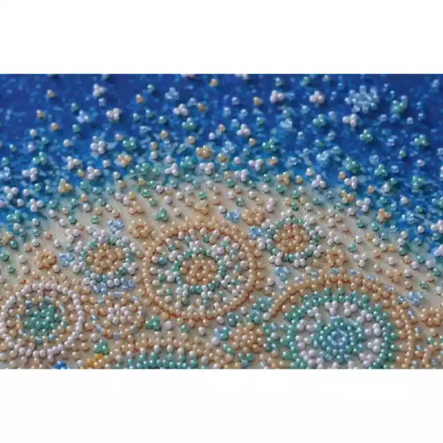 Abris Art stamped bead stitch kit "Moonlight Sonata", 30x43cm, DIY 2