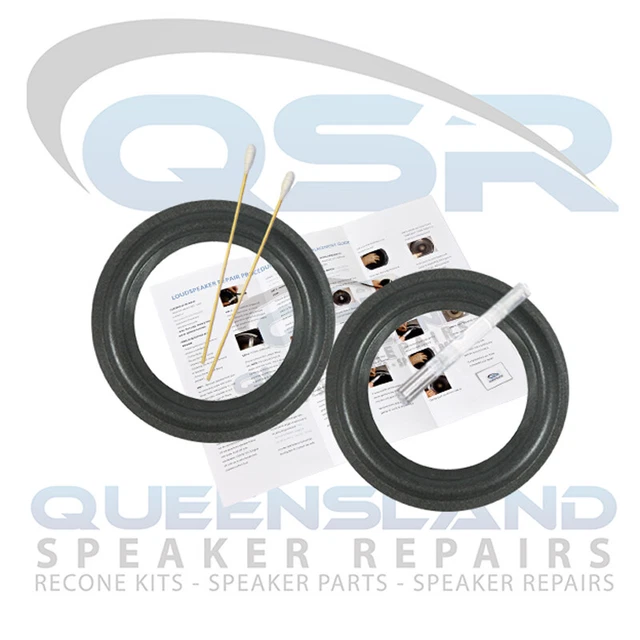 3& FOAM SURROUND Repair Kit to suit Jensen Speakers Mod 25 System 400