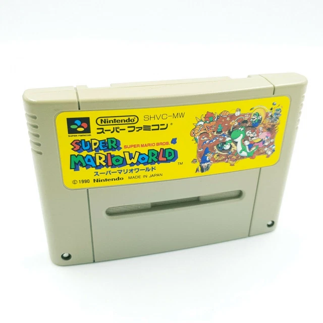 SUPER MARIO BROS 4 Super Mario World - Super Famicom / SNES / SNIN ...