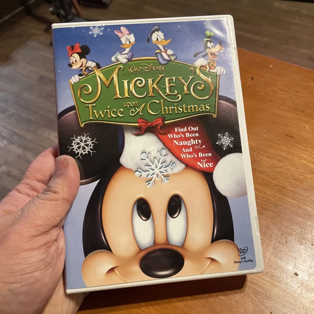 Mickeys upon twice a christmas dvd menu walkthrough