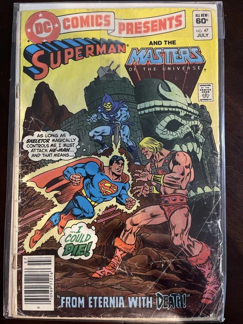 DC Comics Presents 47. Superman Masters Of The Universe. Low Grade.  1982