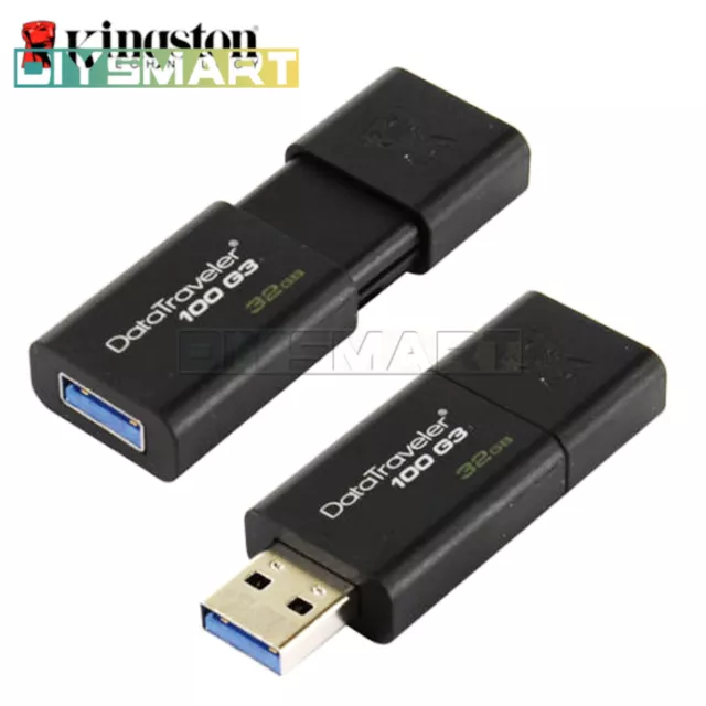 Kingston DT100G3 Data Traveler USB3.0 16/32/64GB Flash Drives U Disk L2KO 3