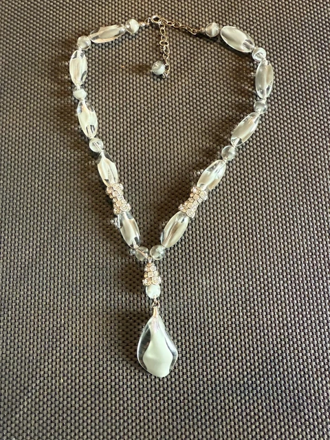 Collier Ras Du Cou Vintage Signé Marc Labat - Métal Multicolore, Excellent état