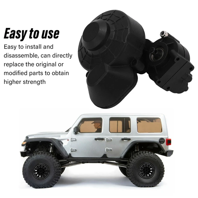 Rc forward and reverse gearbox replacement rc transmission box with