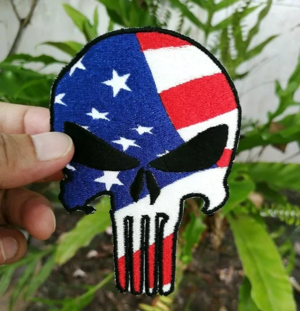 American Flag Punisher Patch