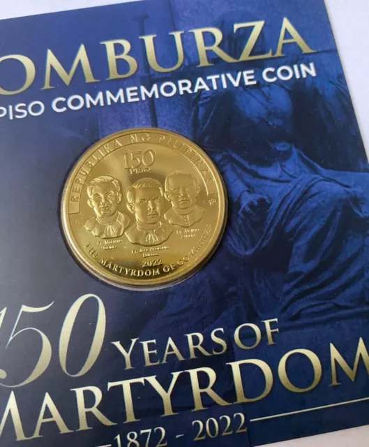 Philippine 150 Piso BSP, 150 Years of Martyrdom of GomBurZa Commemorative Coin