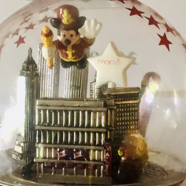 Mickey Mouse Silverplate New York City 2000 World Trade Liberty Lenox Disney NWT