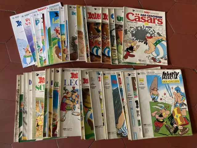 41x Asterix Und Obelix Comic Sammlung Band 1-39 mit zahlreichen Erstausgaben