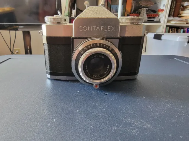 Zeiss Ikon Contaflex 45mm Plantar f/2.8 Lens & Accessory Mount