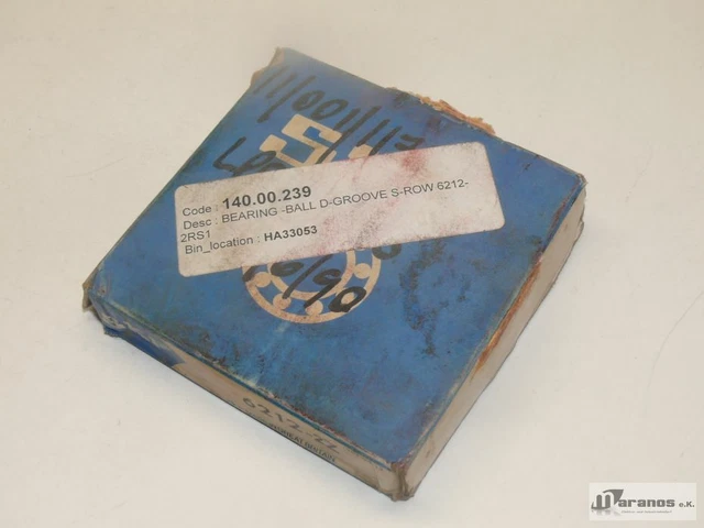 Neuf / Emballage D'Origine SKF 6212-2Z/6212 Roulement à Bille