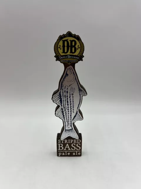 Devils Backbone Brewing Company Striped Bass Pale Ale Beer Tap Handle