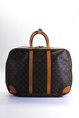 LOUIS VUITTON WOMENS Monogram Canvas Keepall 45 Handbag Tote Bag LOUIS VUITTON WOMENS Monogram Canvas Keepall 45 Handbag Tote Bag