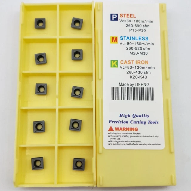 Insert Carbure Kennametal 1623303 - DFT070408MD KC7935 - Lot De 5 Pièces - Neuf