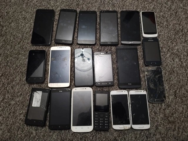 Job Lot 19x Mobile Phones Untested Spares/repairs